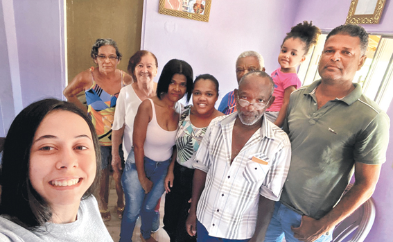 Em encontro na organização de base local