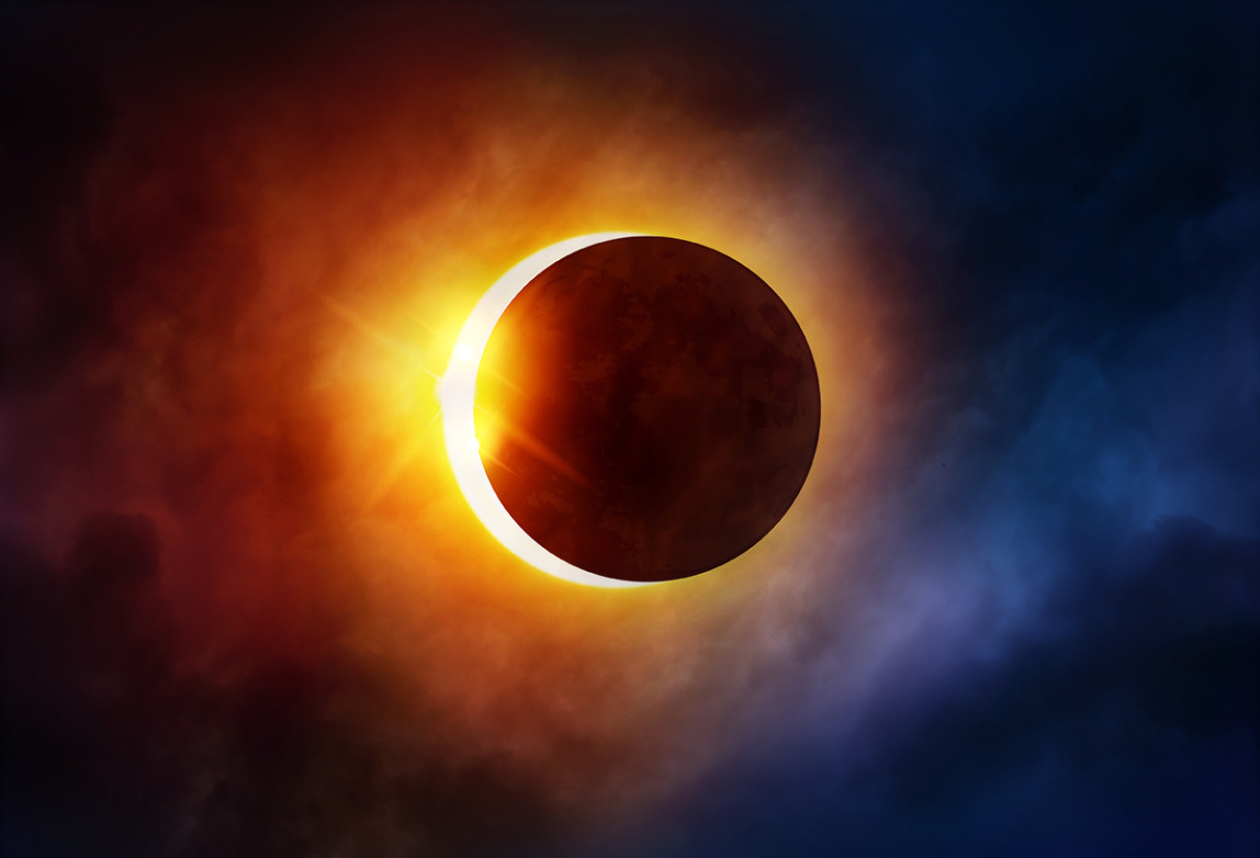 Vamos transformar nossa condição de vida, assim como o Sol que emerge de um eclipse!