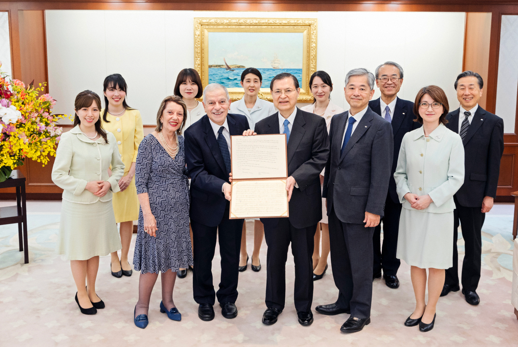 Amaral Vieira dedica música Revolução Humana ao presidente Ikeda