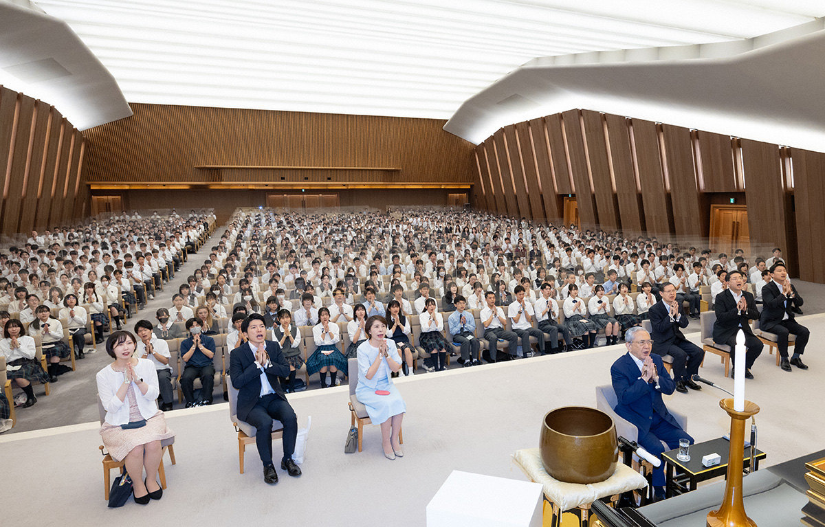 Gongyo dos 60 anos de fundação da Divisão dos Estudantes no Japão  