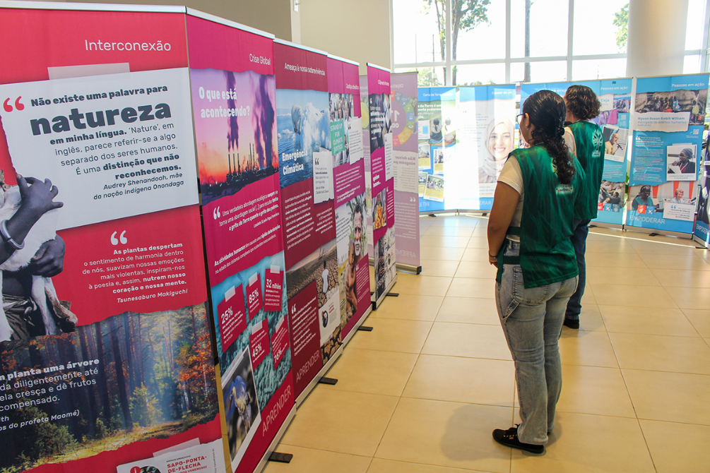 Instituto Soka Amazônia leva exposição Sementes da Esperança e Ação à cidade que sediará a COP-30 