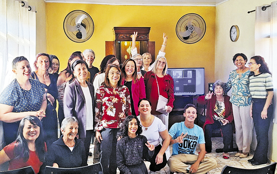 Encontros realizados no mês de junho pela Divisão Feminina