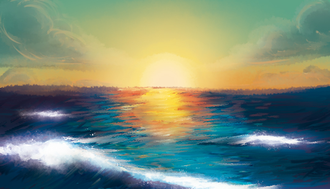 Aprendam com um coração tão vasto quanto o oceano! 