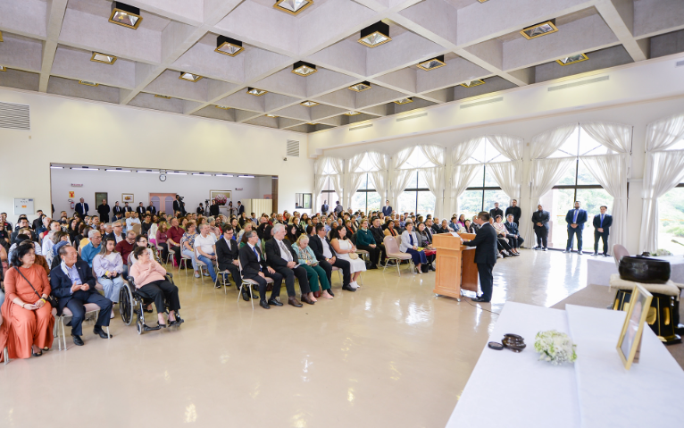 Cerimônia do 1º ano de falecimento do Dr. Daisaku Ikeda 