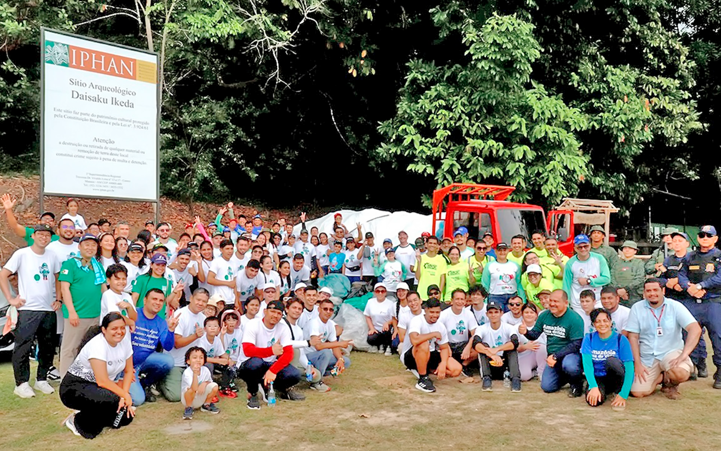 Instituto Soka Amazônia e IPHAN-AM lideram mutirão de limpeza 