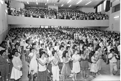 Fundação da Divisão dos Jovens da BSGI, Colégio Santo Agostinho, São Paulo