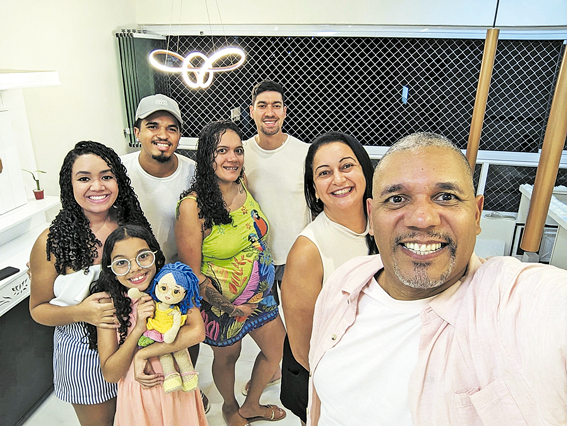 Cenas com a família reunida