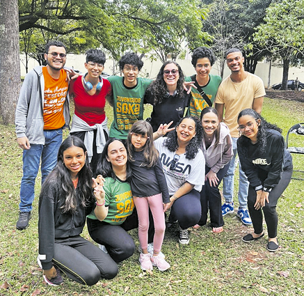 Encontro da Juventude Soka da Área Taguatinga. 