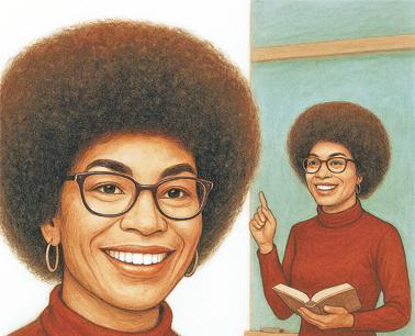 Angela Davis, professora, filósofa e ativista