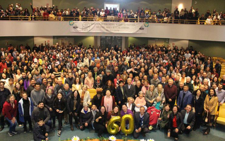 60 anos do kosen-rufu em Curitiba