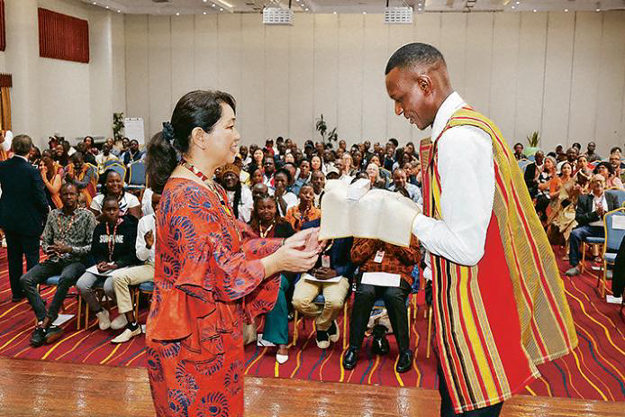  cerimônia de concessão de Gohonzon